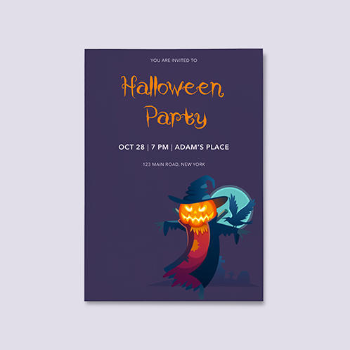 Halloween Party Invitation