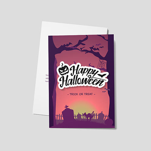 Halloween Trick or Treat Card