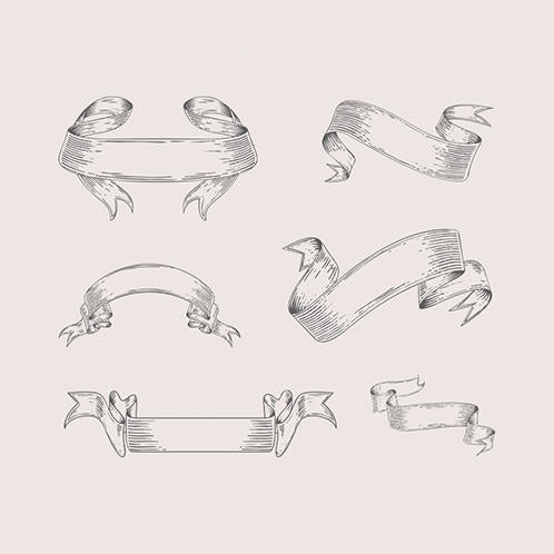 Handsketched Ribbons