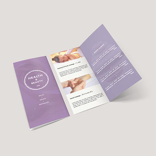 Health & Beauty SPA Brochure