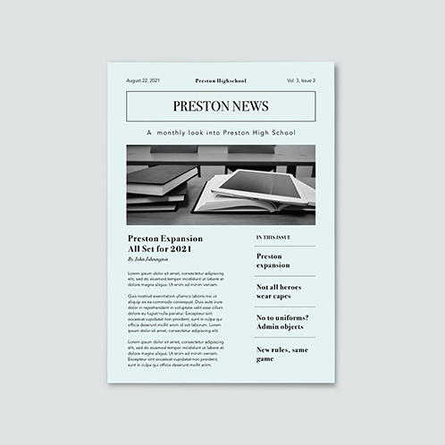 High School Newsletter