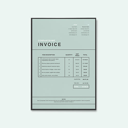 Jade Invoice