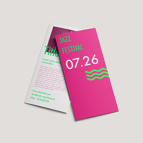 Jazz Festival Brochure