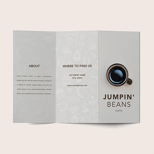 Jumpin' Beans Folding Menu