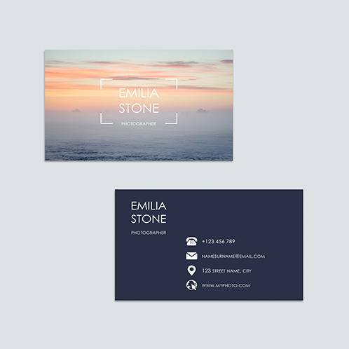 Landscape Photographer Business Card