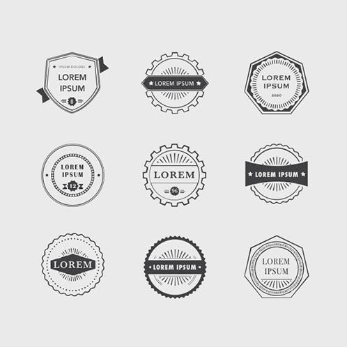 Linear Badges