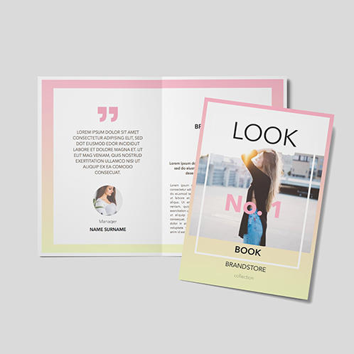 Look Book Brochure