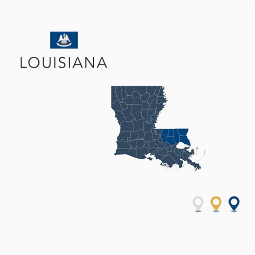 Louisiana Map