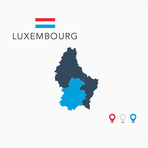 Luxembourg Map