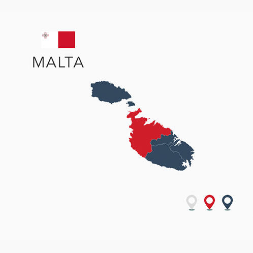 Malta Map