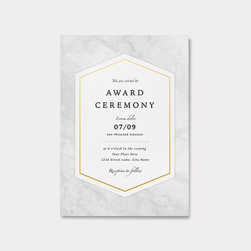 Marble Invitation