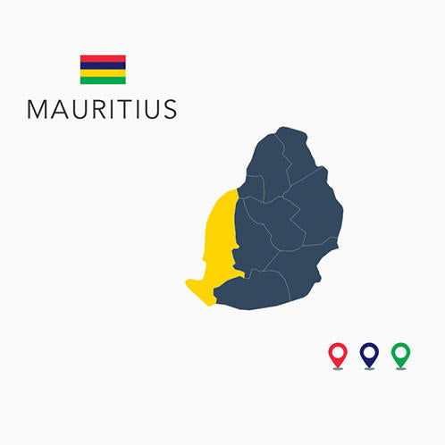 Mauritius Map
