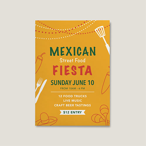 Mexican Food Flyer