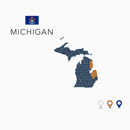 Michigan Map