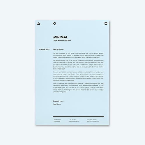 Minimal Letterhead 01