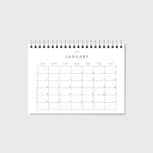 Minimal Monthly Planner