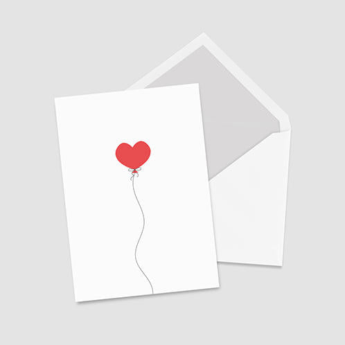 Minimal Valentines Card 02