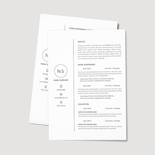 Minimalist Resume