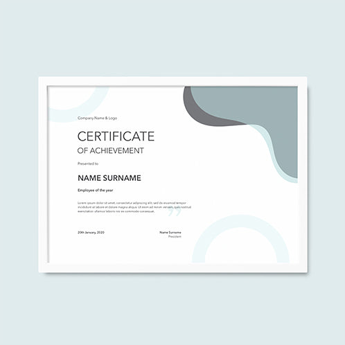 Mint Achievement and Diploma