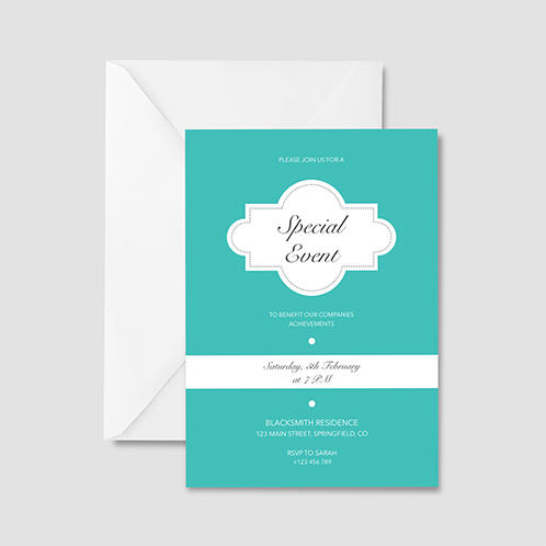Mint Invitation
