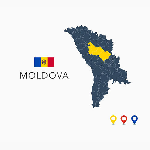 Moldova Map