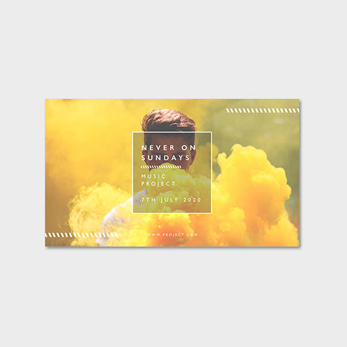 Music Project Facebook Cover