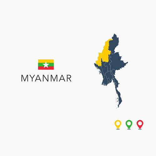 Myanmar Map