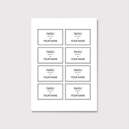 Name Tags 1