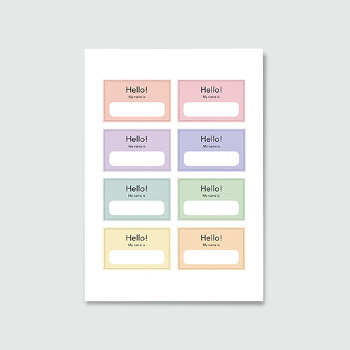 Name Tags 2