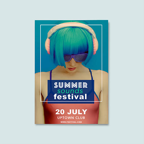 Neon Music Flyer