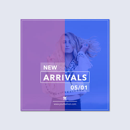 New Arrivals Social Media Post