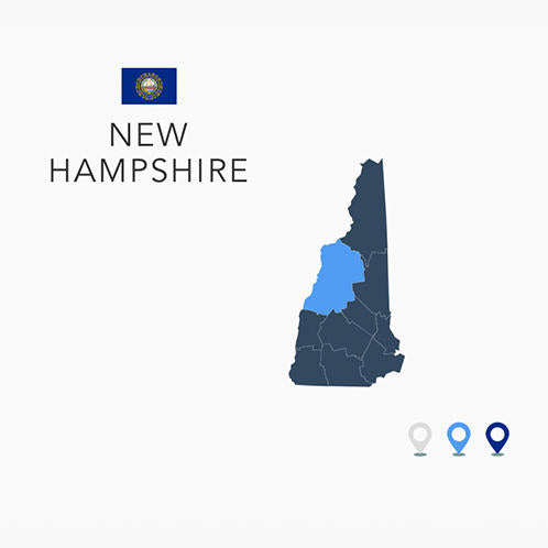 New Hampshire Map