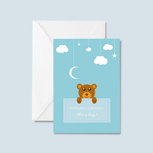 Newborn Beer Card