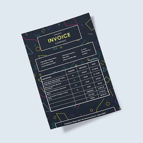 Noisy Invoice