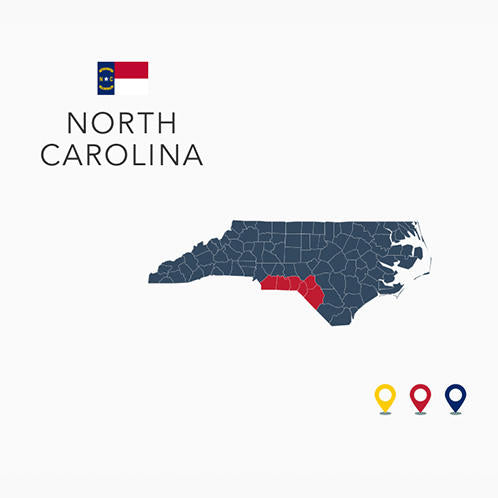 North Carolina Map