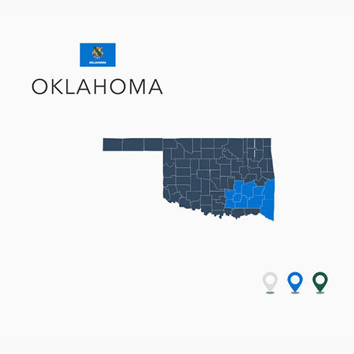 Oklahoma Map
