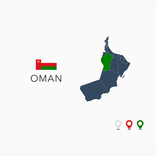 Oman Map