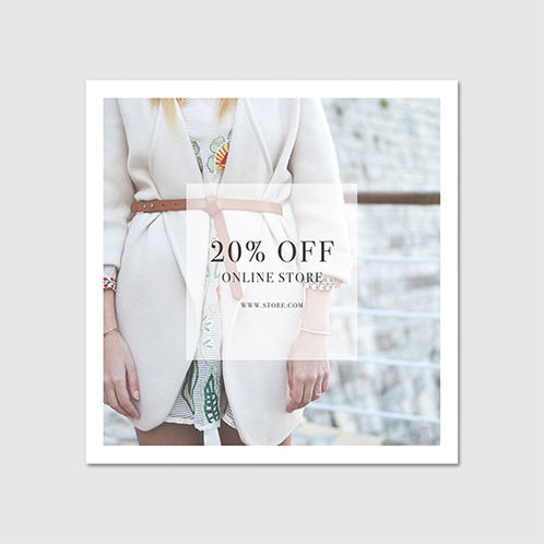 Online Store Social Media Post