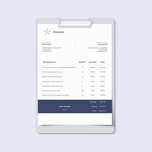 Ordinary Invoice