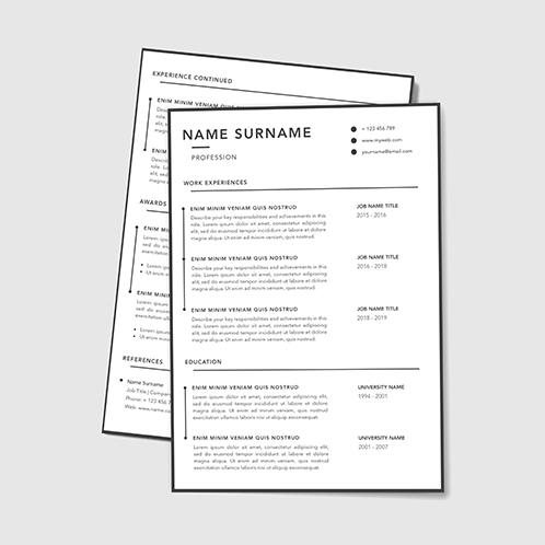 Ordinary Resume