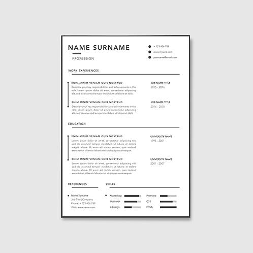 Ordinary Resume