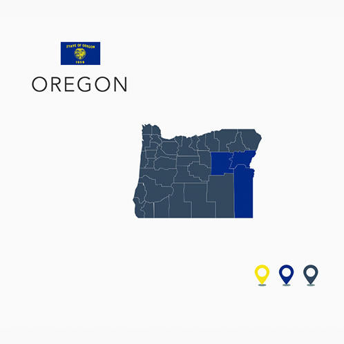 Oregon Map