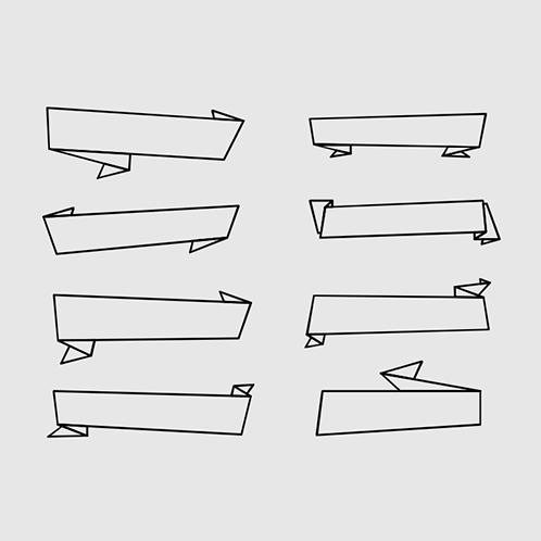 Origami Ribbons