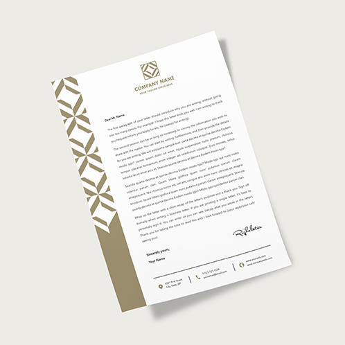 Ornament Letterhead