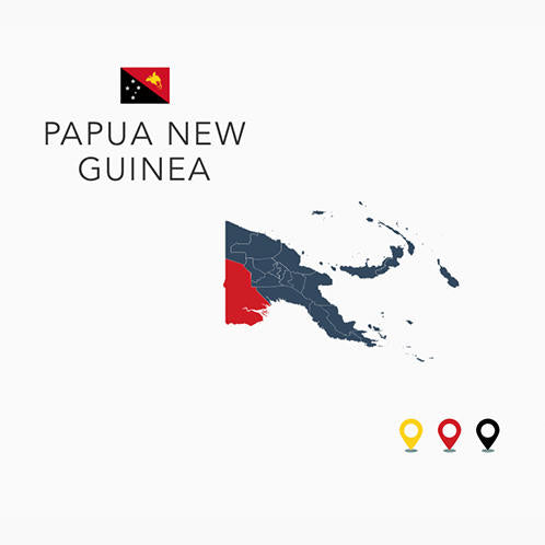 Papua New Guinea Map