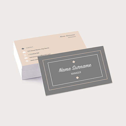 Pastel Business Card