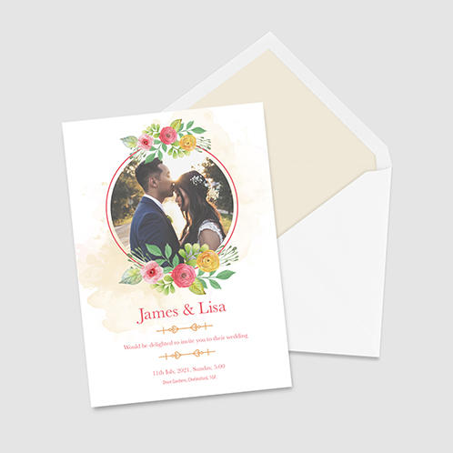 Photo Wedding Invitation 02