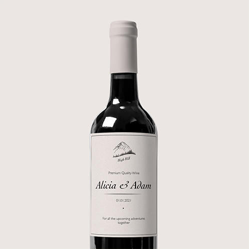 Premium Quality Wine Label