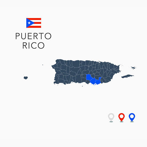 Puerto Rico Map