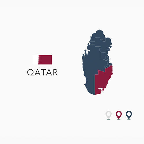 Qatar Map
